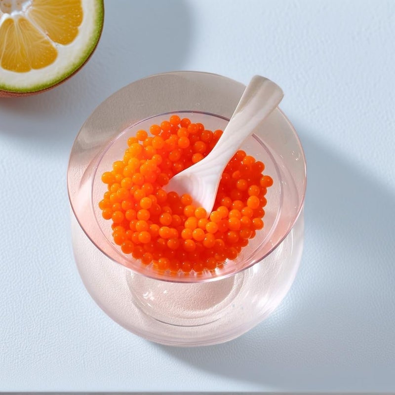 lycss Mother of Pearl glass bowl - Elegant Caviar Set | Non-Metallic Utensils for Preserving Flavor, Perfect for Serving Appetizers, Ice Cream & Coffee - Ideal for Home Entertaining and Formal Dining - Image 3